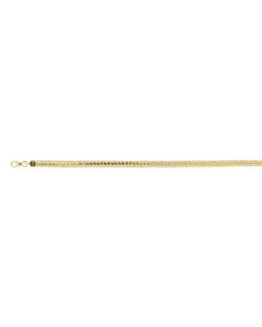 9CT Y/G HERRINGBONE 4.20m/45cm